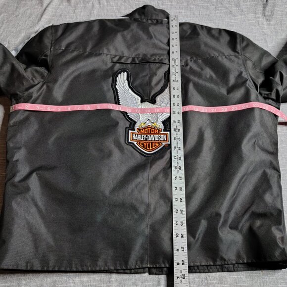 Vance Leathers Jacket Vented Nylon Moto Quilt Lined Size 3XL Men's Biker - Picture 8 of 14